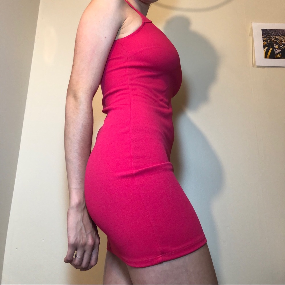 Hot Pink Party Dress NWT